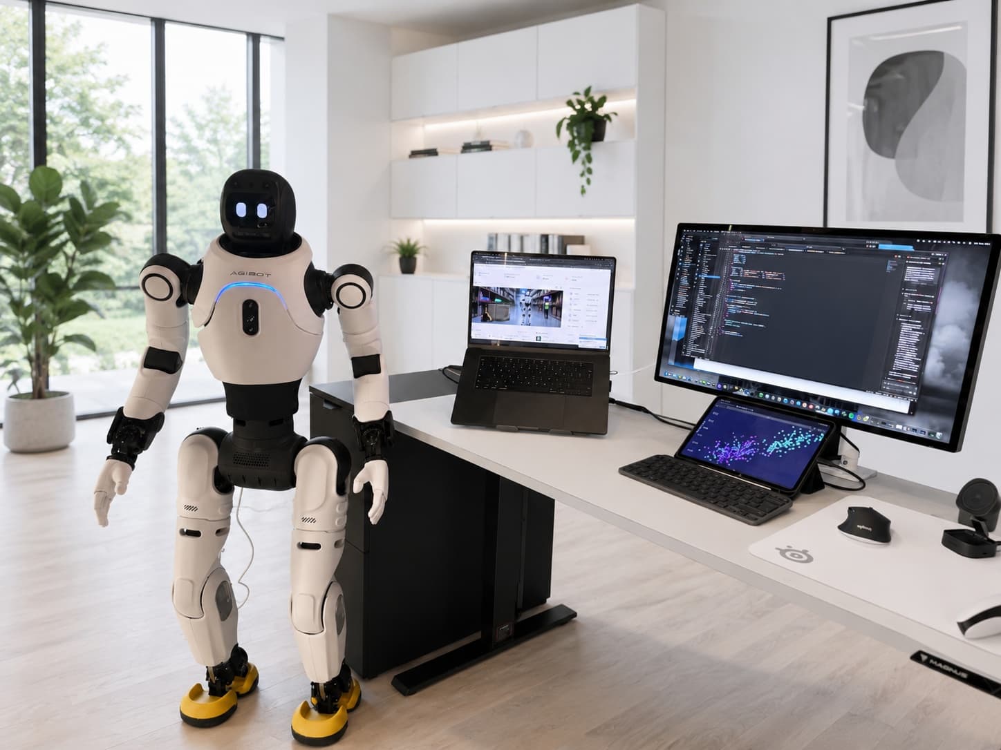 AgiBot X2 Ultra running our stack
